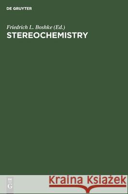 Stereochemistry No Contributor 9783112539330