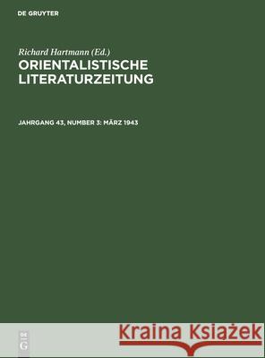 März 1943 No Contributor 9783112559390