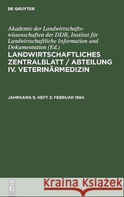 Februar 1964 No Contributor 9783112614273