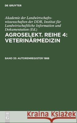 Autorenregister 1988 No Contributor 9783112647974 De Gruyter