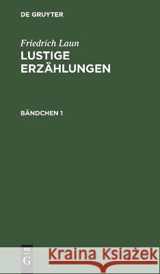 Lustige Erzählungen No Contributor 9783112666593