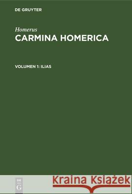 Ilias No Contributor   9783112688977 de Gruyter