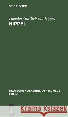 Hippel  9783112691915 De Gruyter (JL)