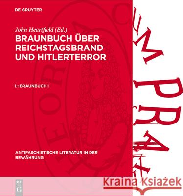 Braunbuch I  9783112785560 De Gruyter (JL)