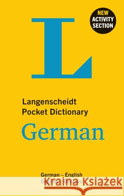 Langenscheidt Pocket Dictionary German: German-English/English-German Langenscheidt Editorial Team 9783125140288