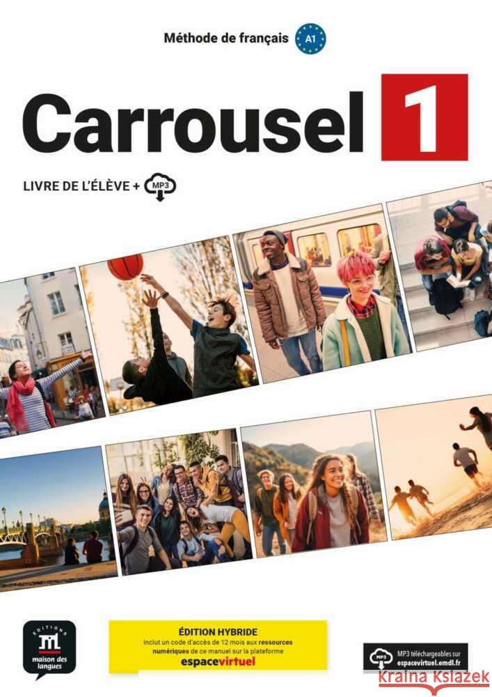 Carrousel 1 - Édition Hybride Quétel, Amandine, Uny, Julie 9783125280199