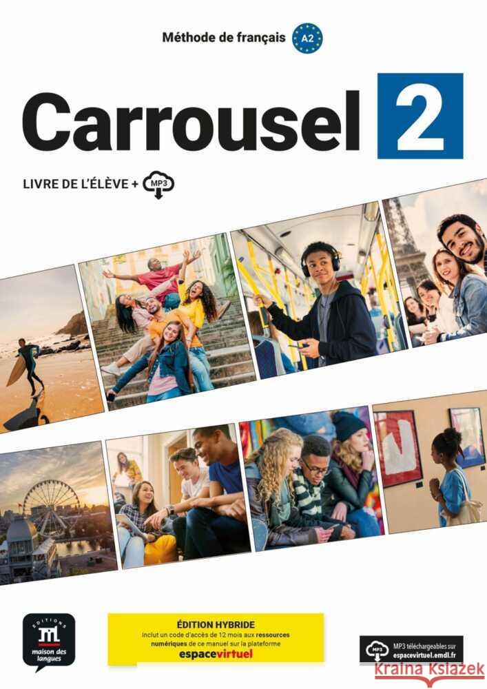 Carrousel 2 - Édition Hybride Barbera, Christelle, Quétel, Amandine 9783125280229