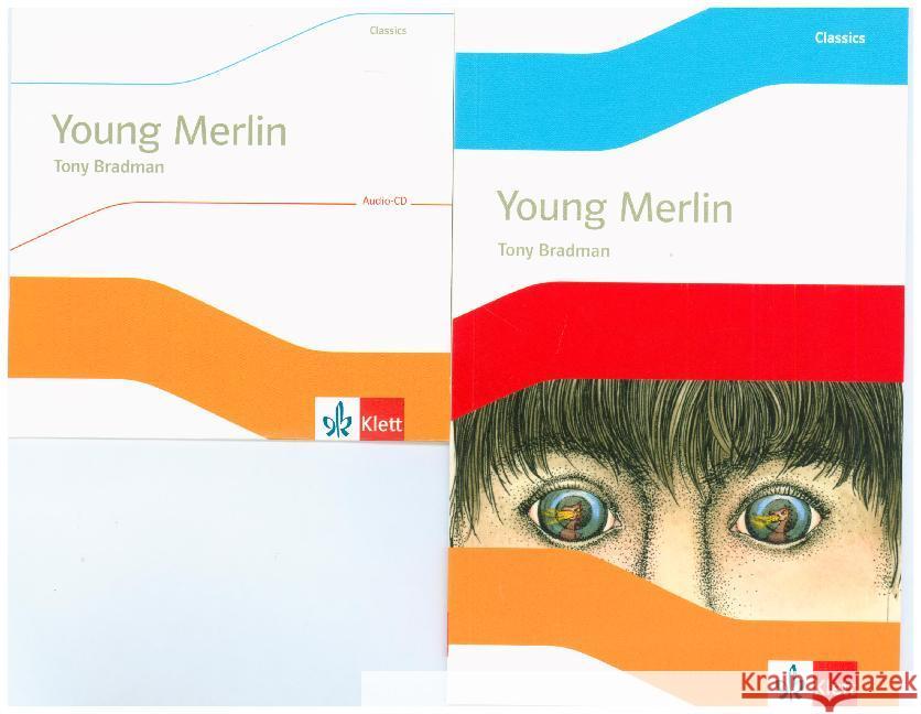 Young Merlin, m. Audio-CD : Englische Lektüre für die 7. Klasse. Niveau A2 Bradman, Tony 9783125486331 Klett