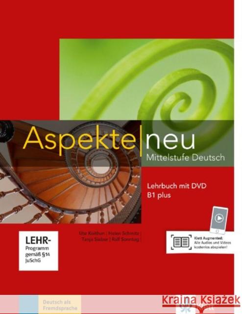 Aspekte Neu B1+ podr. + DVD LEKTORKLETT Koithan Ute Schmitz Helen Sieber Tanja 9783126050159