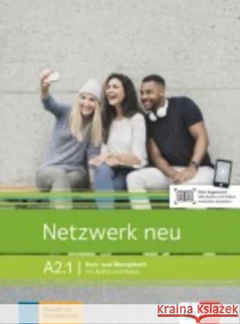 Netzwerk neu in Teilbanden: Kurs- und  Ubungsbuch A2.1 mit Audios und Videos Paul Rusch 9783126071628