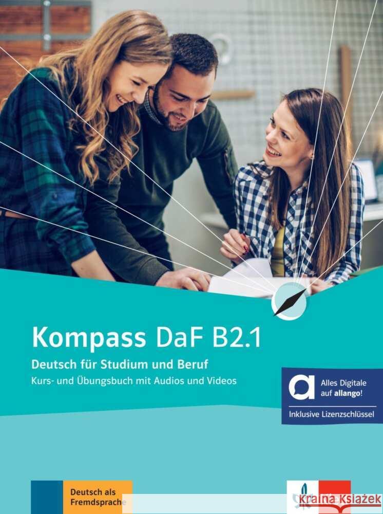 Kompass DaF B2.1 - Hybride Ausgabe allango, m. 1 Beilage Braun, Birgit, Fügert, Nadja, Jin, Friederike 9783126700054