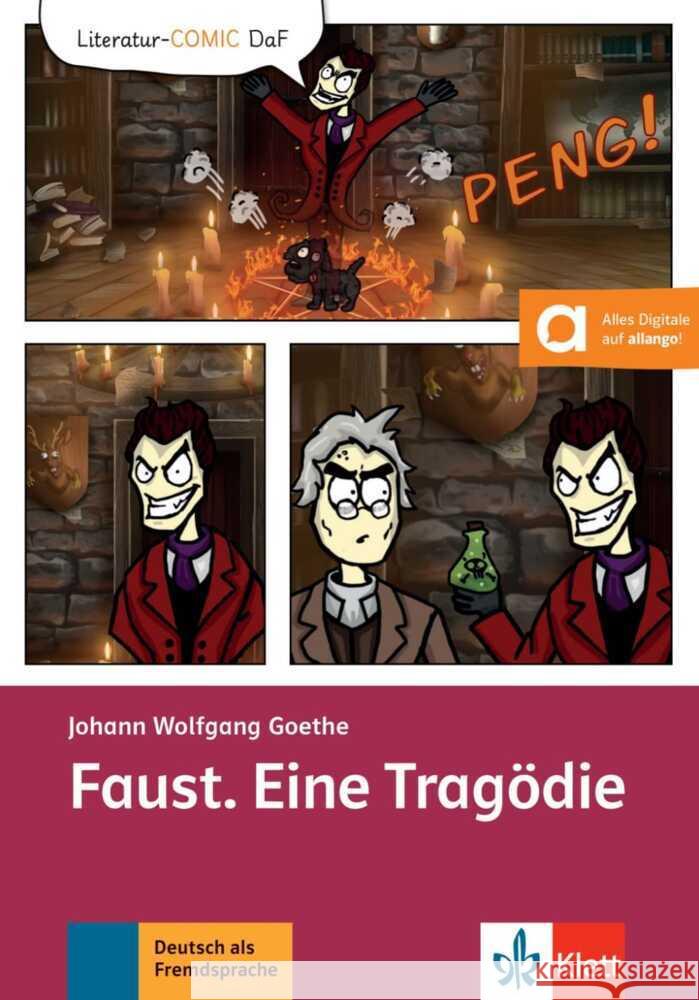 Faust. Eine Tragödie Goethe, Johann Wolfgang von, Janas, Carina 9783126742528 Klett Sprachen GmbH