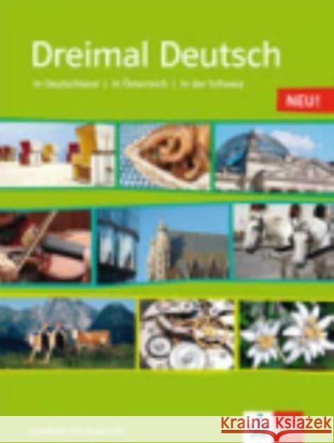 Dreimal Deutsch Lesebuch + CD Matecki Uta 9783126752374 Klett