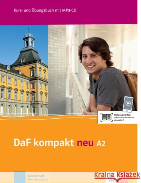 DaF Kompakt Neu A2 Kurs- und Ubungsbuch + CD Braun Birgit Doubek Margit Fugert Nadja 9783126763141