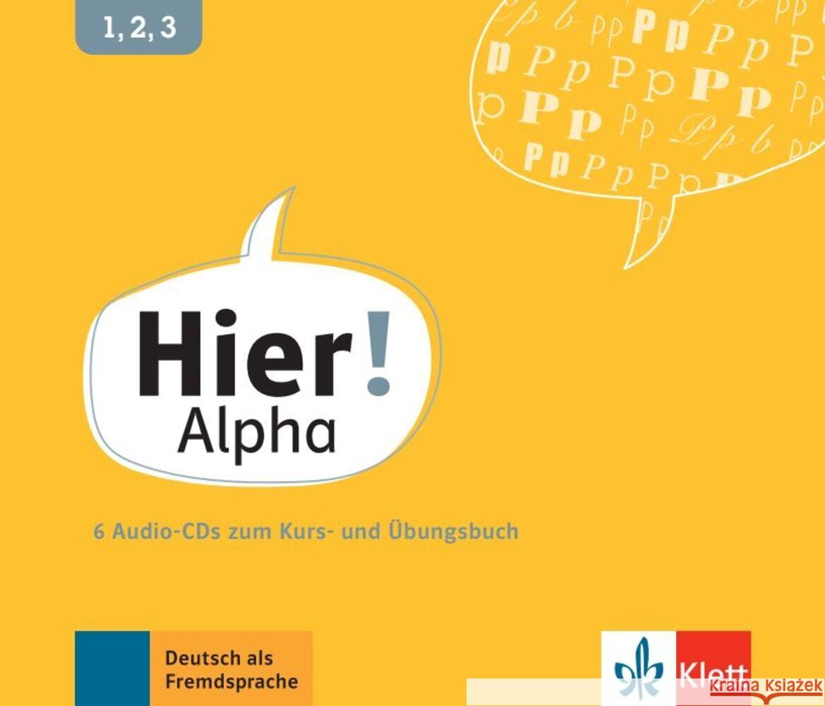 Hier! Alpha Bachtsevanidis, Vasili, Feldmeier García, Alexis, Kunze, Elisabeth 9783126767064 Klett Sprachen GmbH