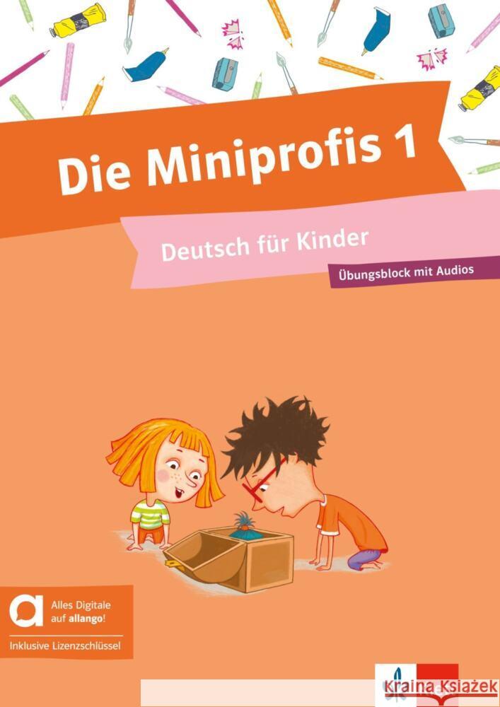 Die Miniprofis 1 - Hybride Ausgabe allango, m. 1 Beilage Bachtsevanidis, Vasili, Lundquist-Mog, Angelika 9783126800068 Klett Sprachen GmbH
