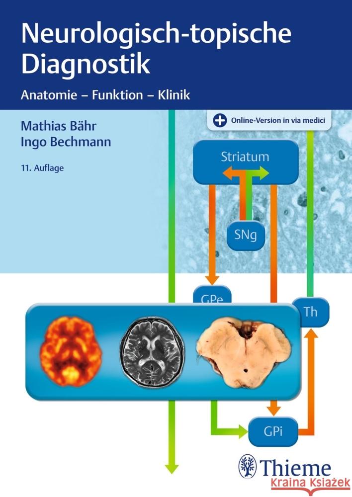 Neurologisch-topische Diagnostik Bähr, Mathias, Bechmann, Ingo 9783132200050 Thieme, Stuttgart