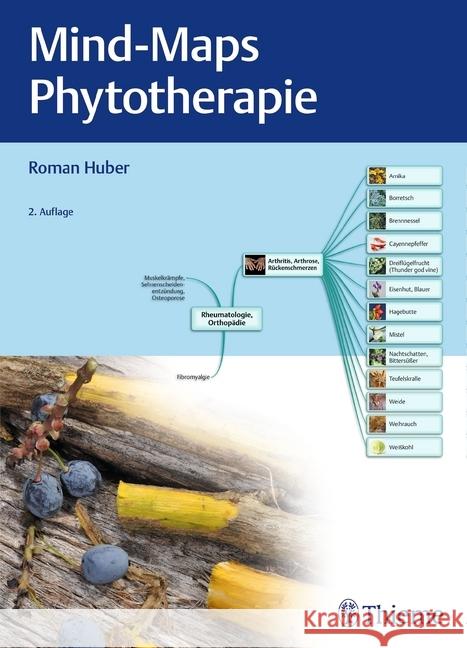 Mind-Maps Phytotherapie Huber, Roman 9783132426948