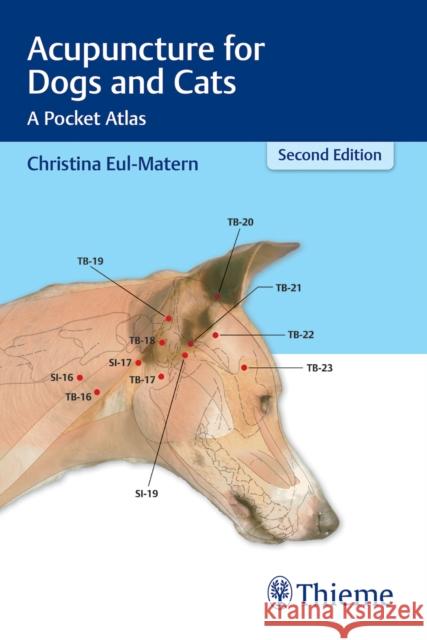 Acupuncture for Dogs and Cats: A Pocket Atlas Christina Eul-Matern 9783132434547 Thieme Medical Publishers