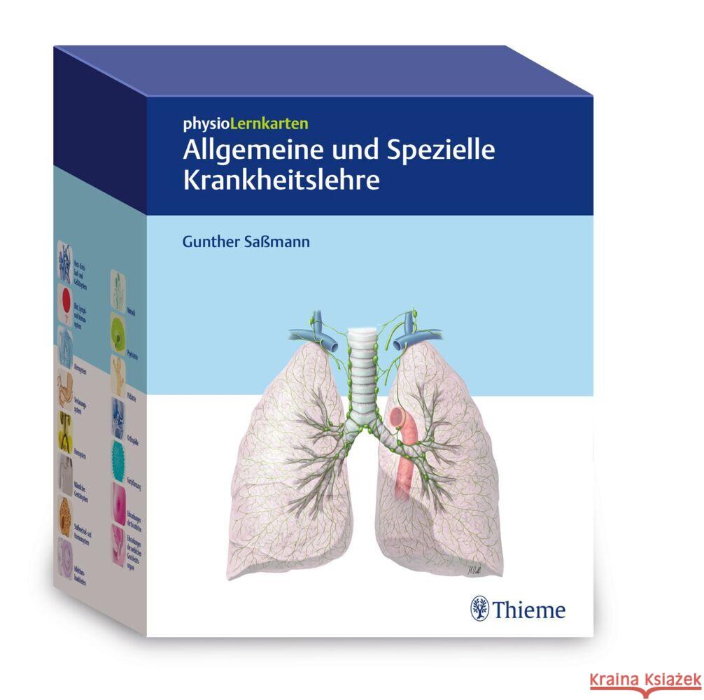 physioLernkarten Allgemeine und Spezielle Krankheitslehre Sassmann, Gunther 9783132446809