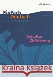 Zeitalter der Aufklärung : Klasse 11-13 Volk, Stefan   9783140223300 Schöningh im Westermann