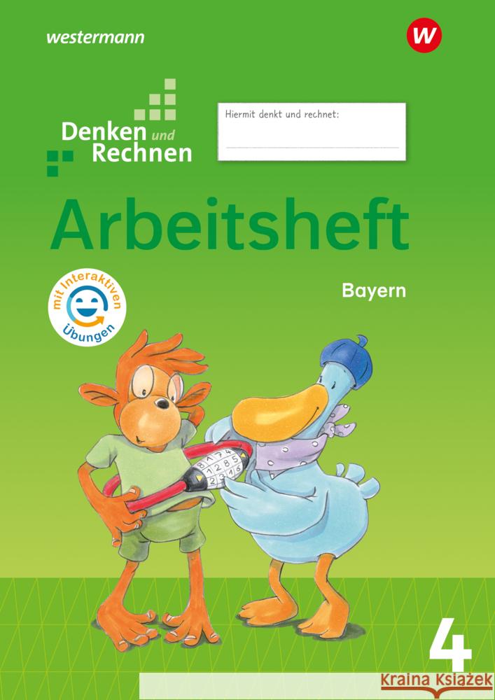 Denken und Rechnen - Ausgabe 2021 für Grundschulen in Bayern, m. 1 Buch Elsner, Angelika, Mayr-Leidnecker, Stefanie, Sandmann, Peter 9783141266207