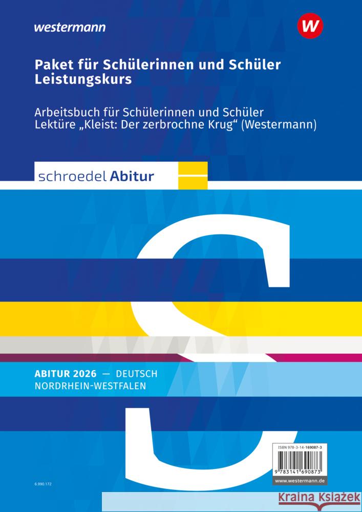 Schroedel Abitur - Ausgabe für Nordrhein-Westfalen 2026 Bakker, Jan Janssen, Guse, Klaus-Michael, Spolders, Sascha 9783141690873 Westermann Bildungsmedien