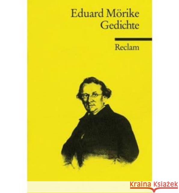 Gedichte Mörike, Eduard Zeller, Bernhard  9783150076613 Reclam, Ditzingen