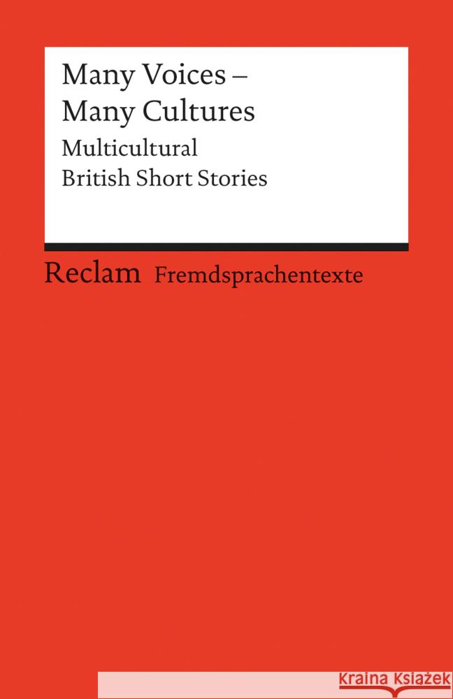 Many Voices, Many Cultures : Multicultural British Short Stories Korte, Barbara Sternberg, Claudia  9783150090459