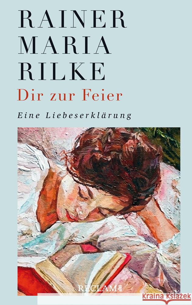 Dir zur Feier Rilke, Rainer Maria 9783150113295 Reclam, Ditzingen