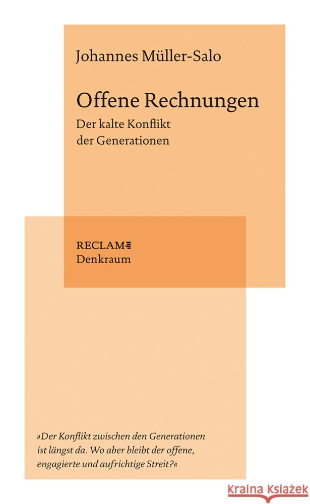 Offene Rechnungen Müller-Salo, Johannes 9783150114001