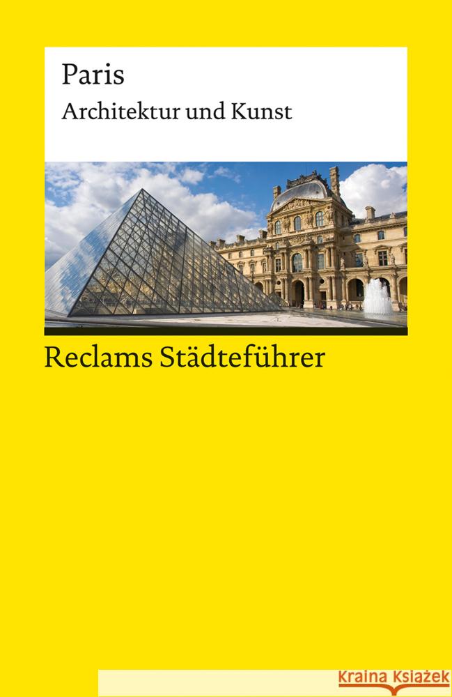 Reclams Städteführer Paris Kropmanns, Peter 9783150142318 Reclam, Ditzingen