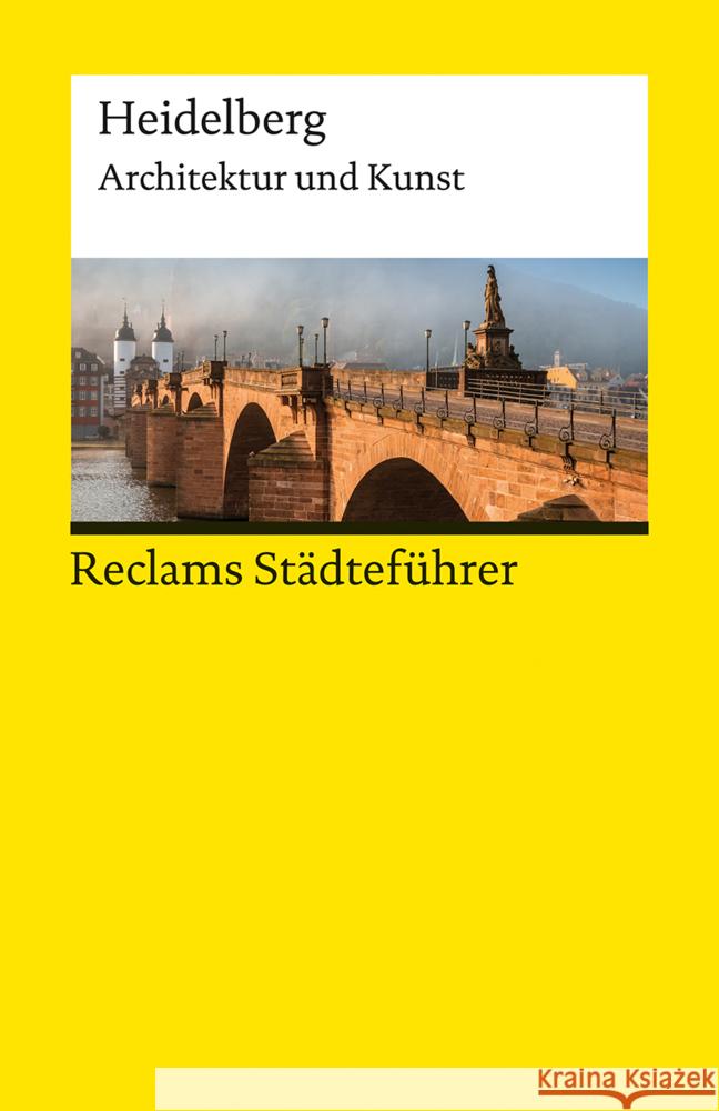 Reclams Städteführer Heidelberg Roth, Matthias 9783150142530