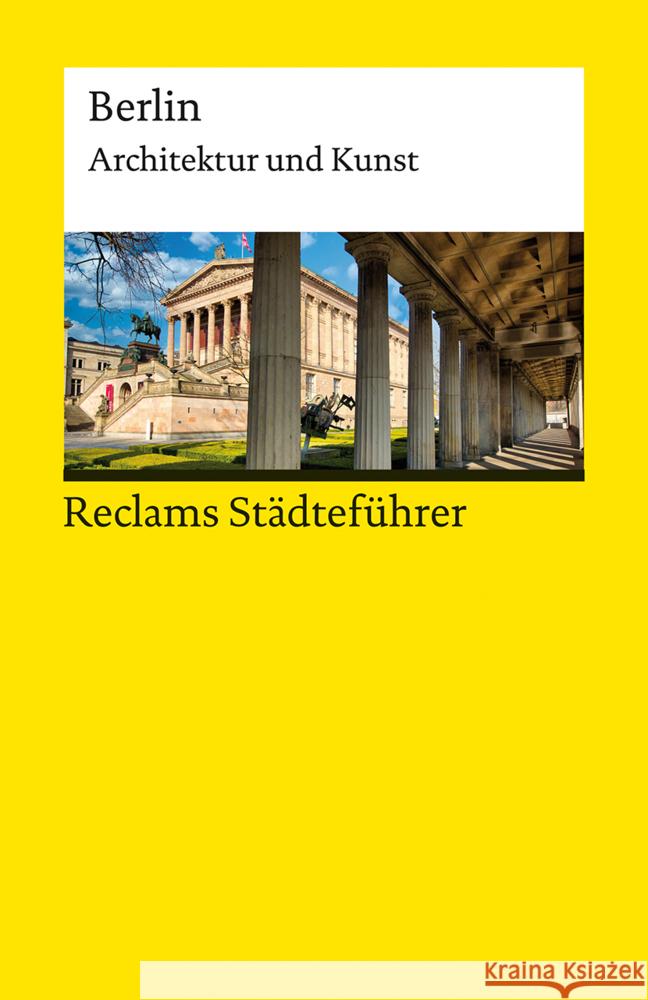 Reclams Städteführer Berlin Wünsche-Werdehausen, Elisabeth 9783150143421 Reclam, Ditzingen