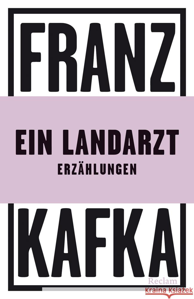 Ein Landarzt Kafka, Franz 9783150144329