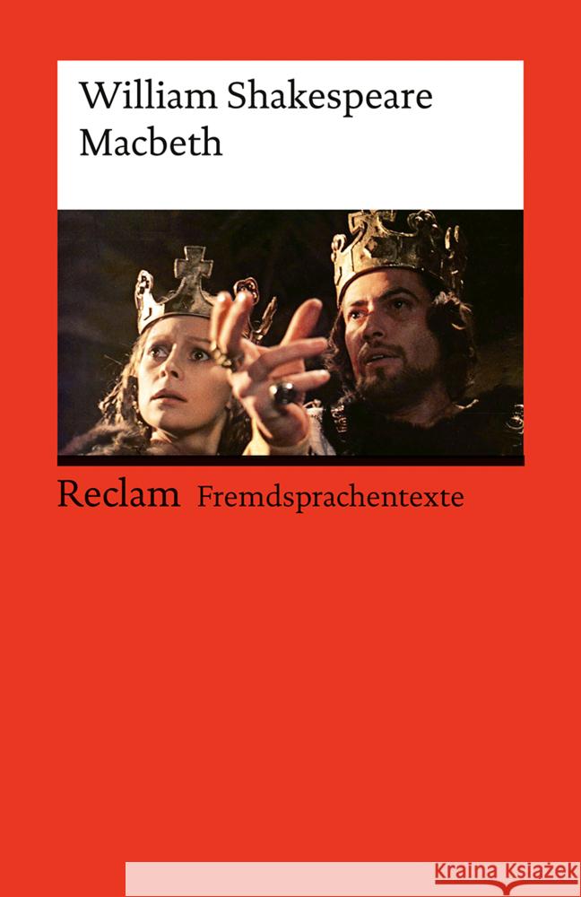 Macbeth Shakespeare, William 9783150145111 Reclam, Ditzingen