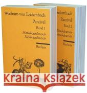 Parzival, 2 Bde. : Buch 1-8; Buch 9-16. Mittelhochdeutsch-Neuhochdeutsch  9783150187661 Reclam, Ditzingen