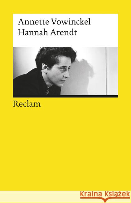 Hannah Arendt Vowinckel, Annette 9783150193549