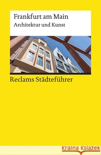 Reclams Städteführer Frankfurt am Main Seib, Adrian 9783150196731 Reclam, Ditzingen