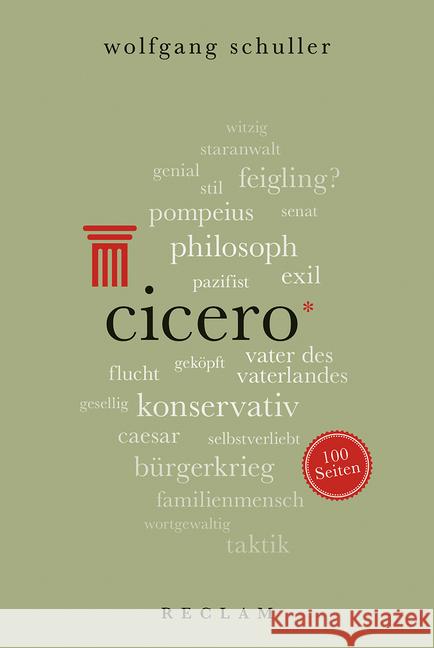 Cicero Schuller, Wolfgang 9783150204351 Reclam, Ditzingen