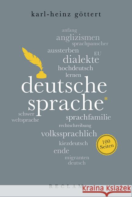 Deutsche Sprache Göttert, Karl-Heinz 9783150204443