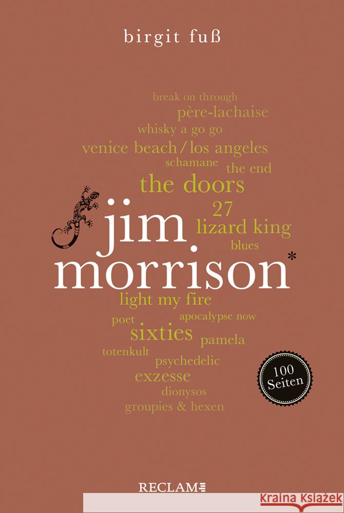 Jim Morrison. 100 Seiten Fuß, Birgit 9783150205761 Reclam, Ditzingen