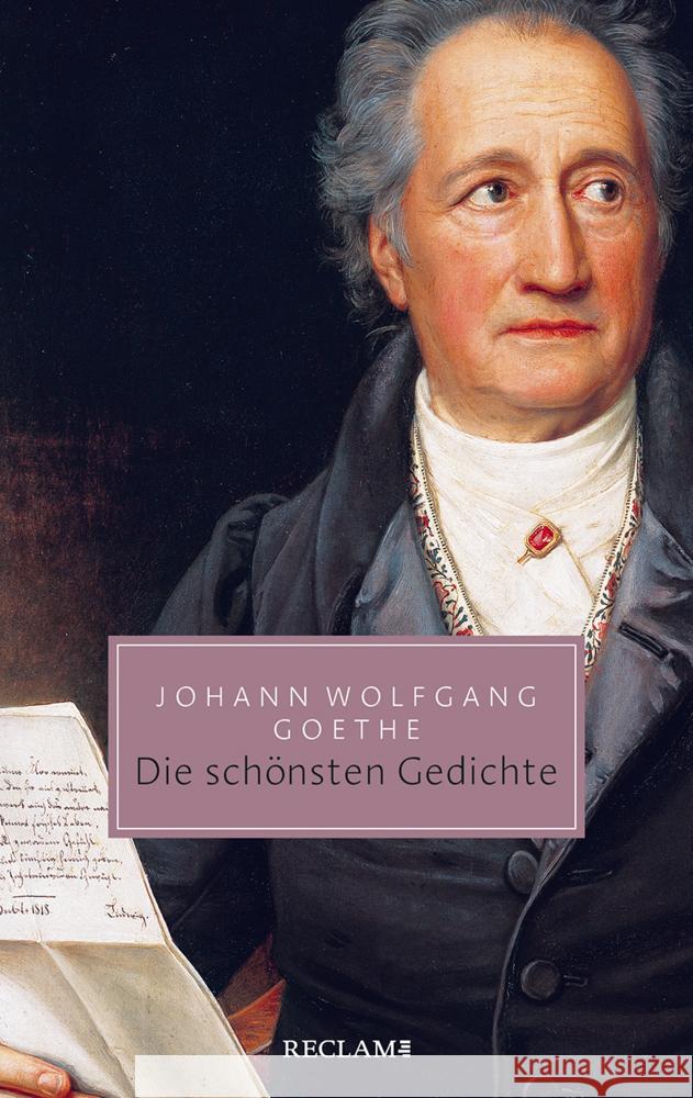 Die schönsten Gedichte Goethe, Johann Wolfgang 9783150206324 Reclam, Ditzingen