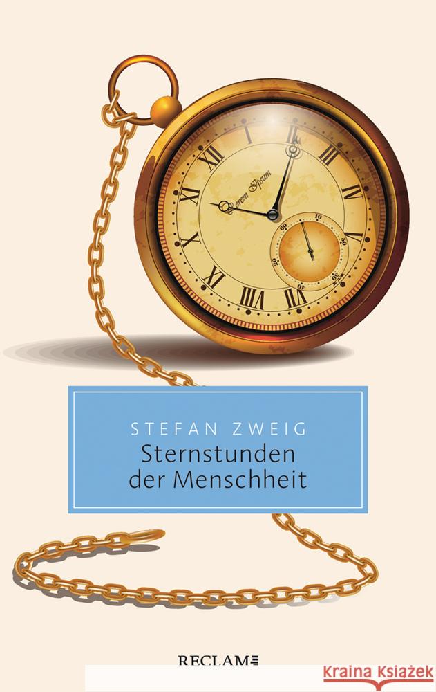 Sternstunden der Menschheit Zweig, Stefan 9783150206393