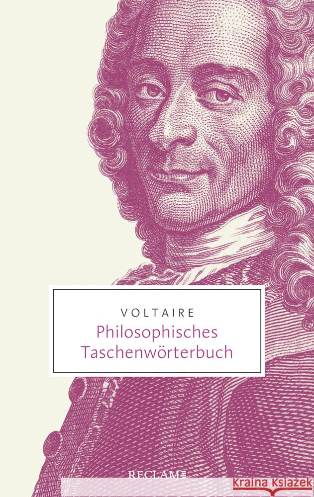 Philosophisches Taschenwörterbuch Voltaire 9783150206997