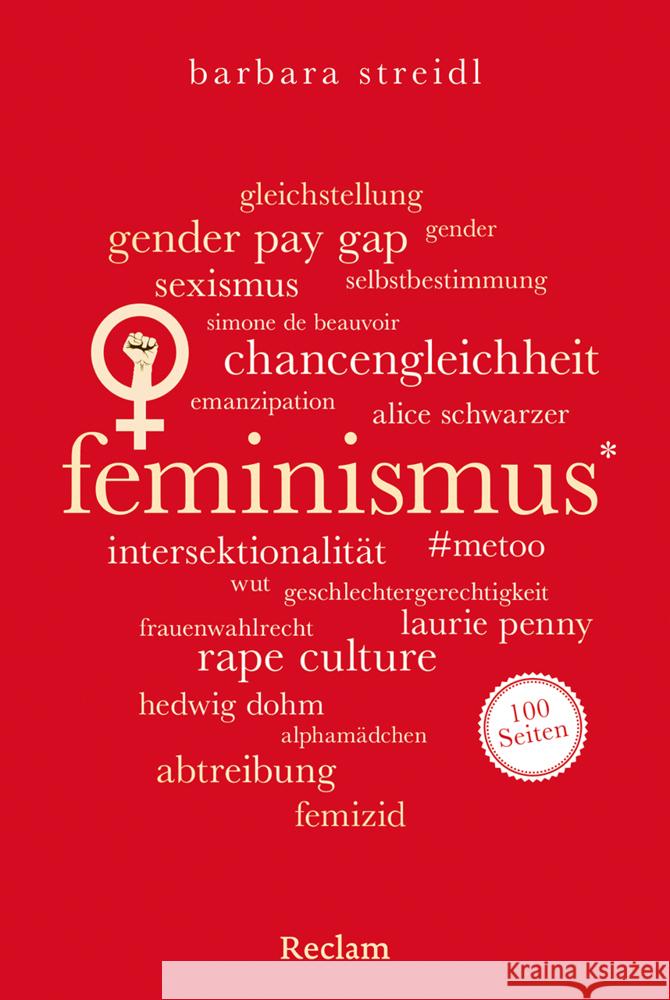 Feminismus. 100 Seiten Streidl, Barbara 9783150207826 Reclam, Ditzingen