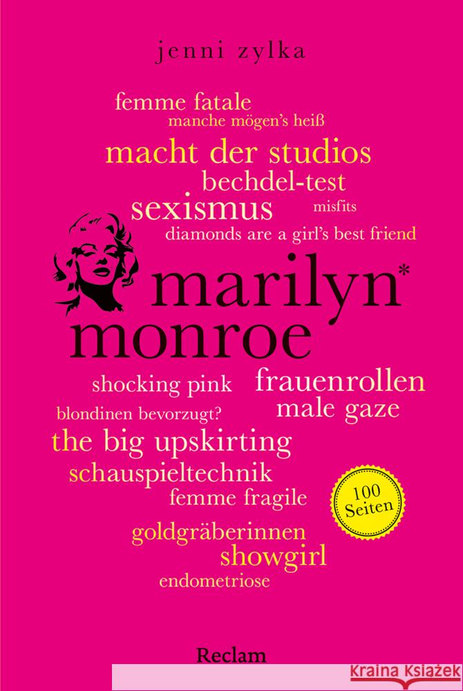 Marilyn Monroe. 100 Seiten Zylka, Jenni 9783150207932 Reclam, Ditzingen