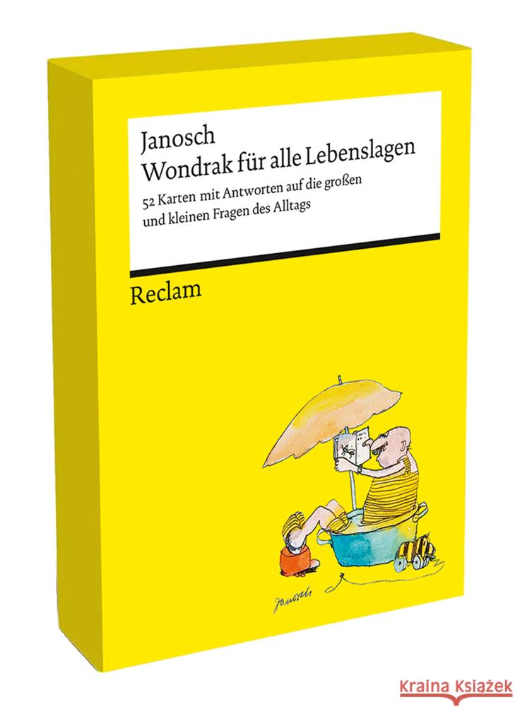 Wondrak für alle Lebenslagen -  Kartenbox Janosch 9783150950159