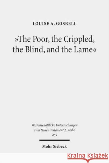 The Gospels and Their Stories in Anthropological Perspective John S. Kloppenborg Joseph Verheyden 9783161563089