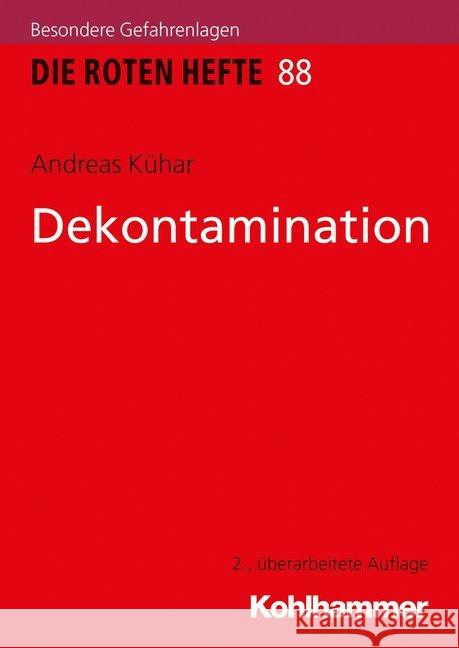 Dekontamination Kohlhammer Verlag 9783170348738 Kohlhammer